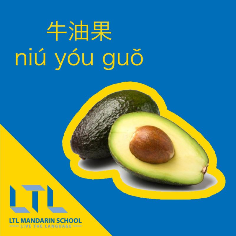 Avocado in Chinese