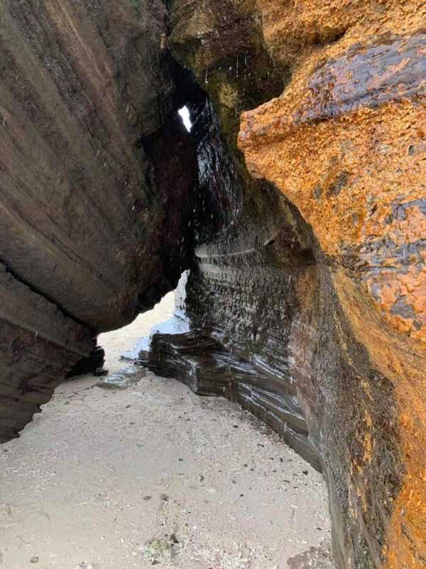 Drippy Rock at Shiluokou Beach