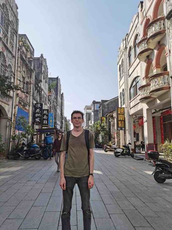 Student Tom in Beihai