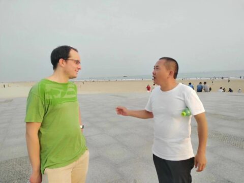 Mattias in Beihai